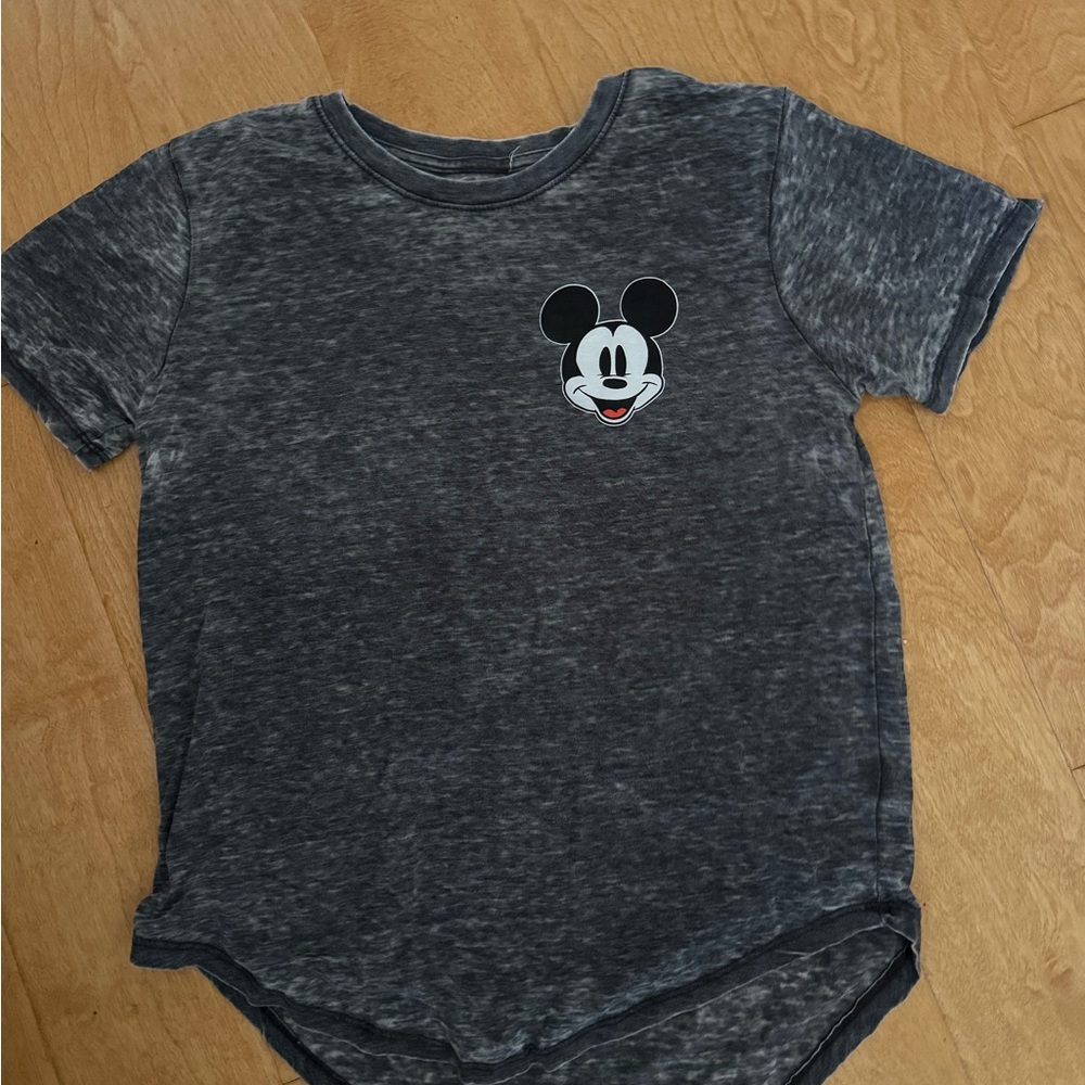 Charcoal Mickey Mouse Tee- womens medium